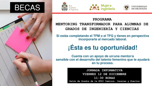 Charla mentorización mujeres Real Academia de Ingeniería