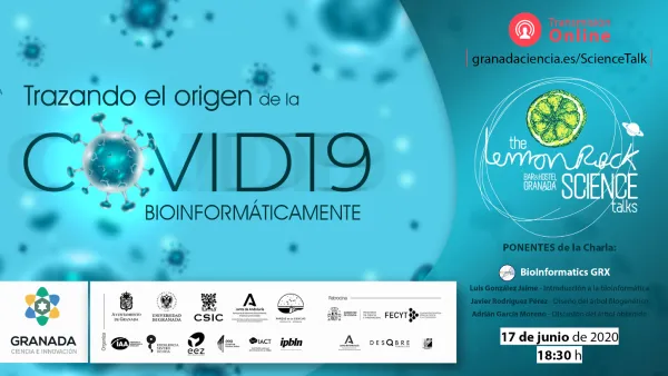 Science Talk: «Trazando el origen de la COVID-19 bioinformáticamente»