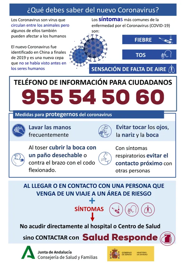 Comunicado conjunto de los rectores y rectoras de las Universidades Públicas Andaluzas del 12 de marzo a las 20:00h