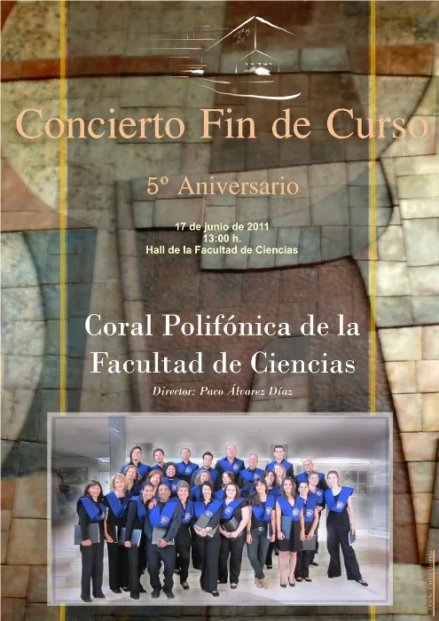 Actuaciones fin de curso de la Coral Polifónica de la Facultad de Ciencias