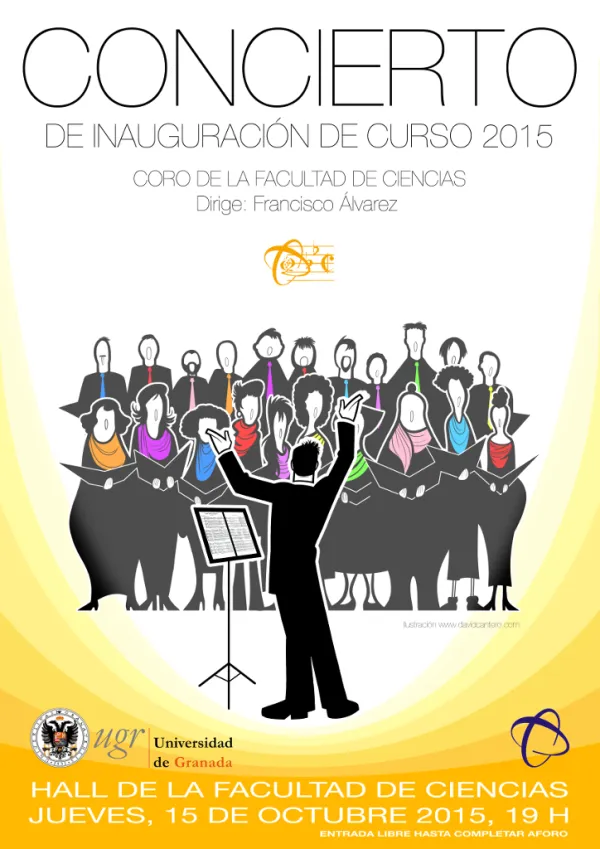 Concierto de Inauguración del curso 2015-2016 del Coro de la Facultad de Ciencias