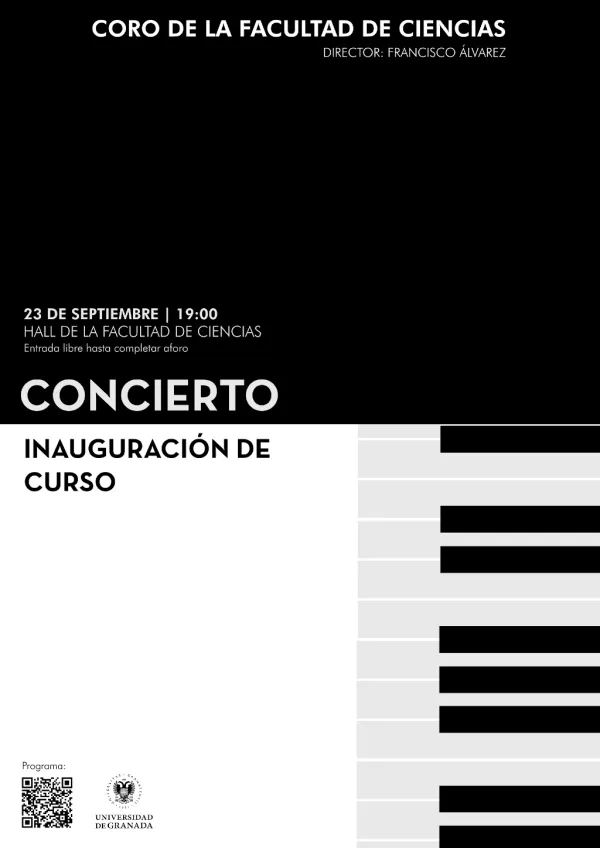  Concierto de Inauguración del Coro de la Facultad de Ciencias del curso 21-22