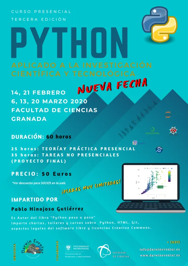Python aplicado a la Investigación Científica y Tecnológica 3ª Edición