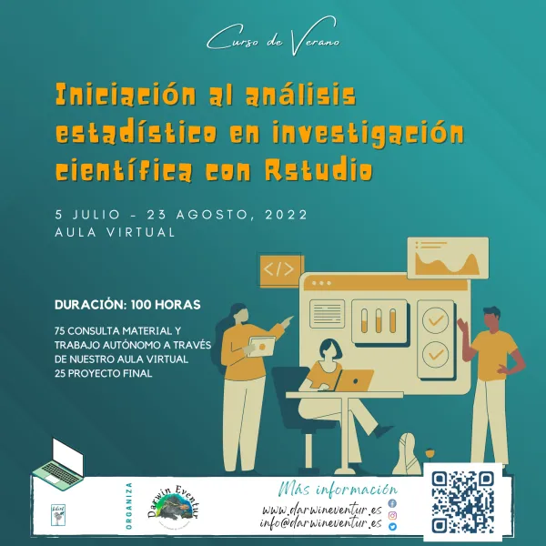 Curso Virtual de Verano "Iniciación al Análisis Estadístico en Investigación Científica con RStudio"