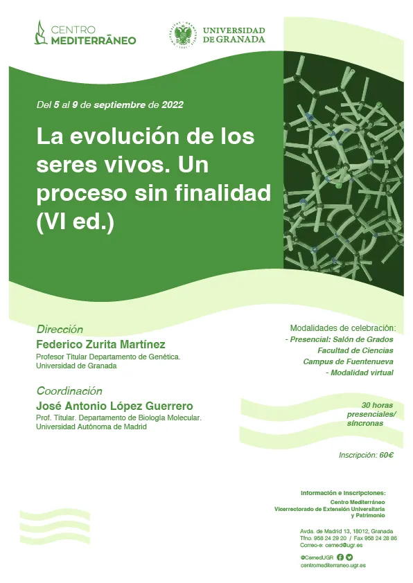 La evolución de los seres vivos. Un proceso sin finalidad (VI ed.)