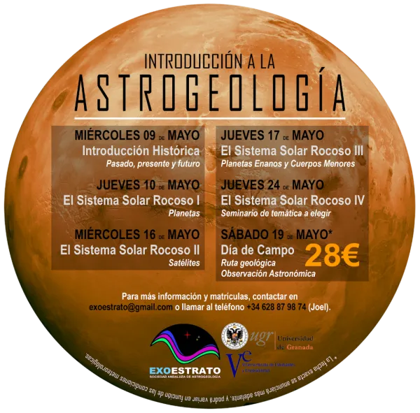 I Curso de Introducción a la Astrogeología