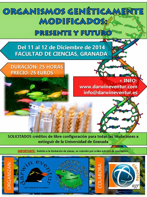 Curso Organismos Genéticamente Modificados: presente y futuro