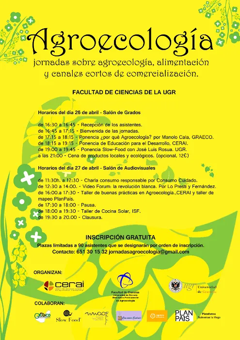Jornadas de agroecología y alimentación