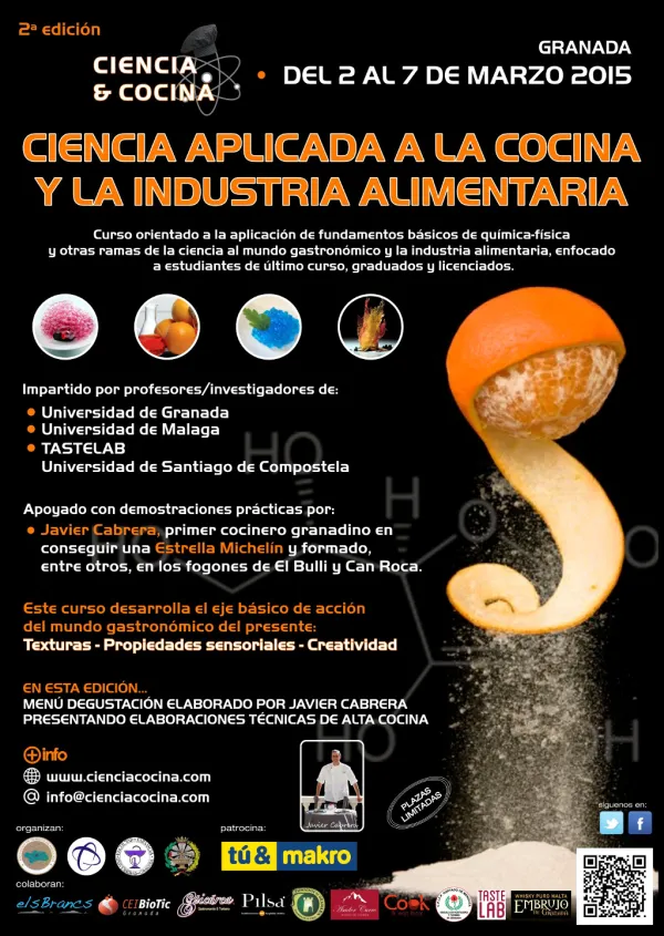 Ciencia aplicada a la cocina y la industria alimentaria