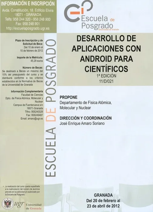 Desarrollo De Aplicaciones De Android Para Científicos