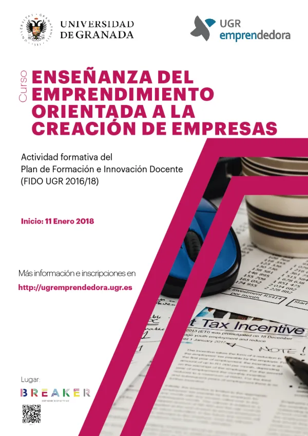 Curso Enseñanza del Emprendimiento Orientada a la Creación de Empresas