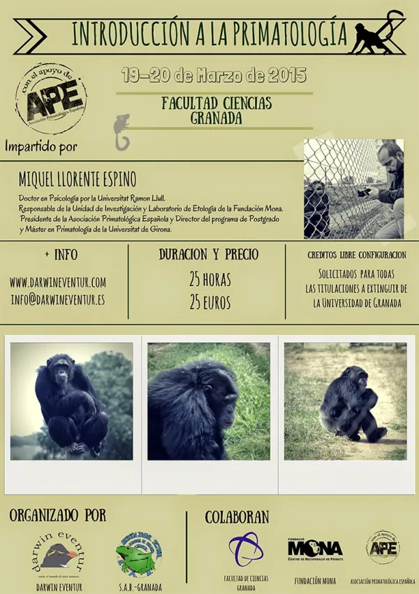 Introducción a la primatología