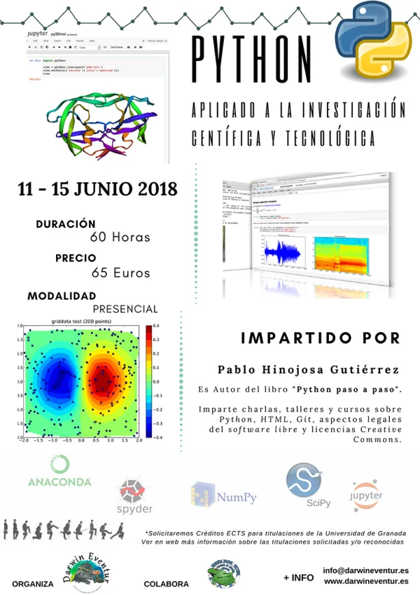 Python aplicado a la Investigación Científica y Tecnológica