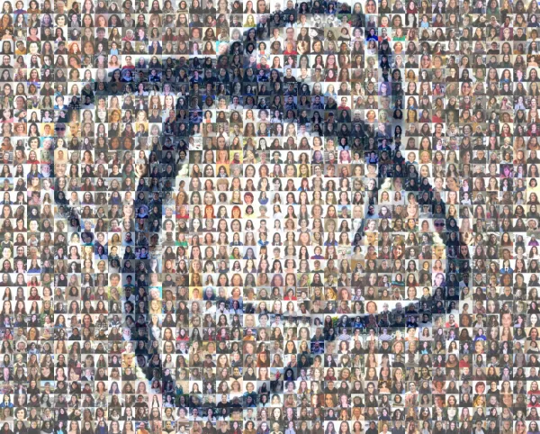 Mosaico conmemorativo del Día de la Mujer y la Niña en la Ciencia 2020