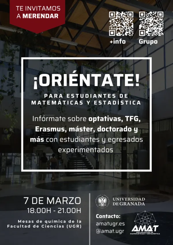 Encuentro de Esudiantes de Matemáticas y Estadíastica (AMAT)