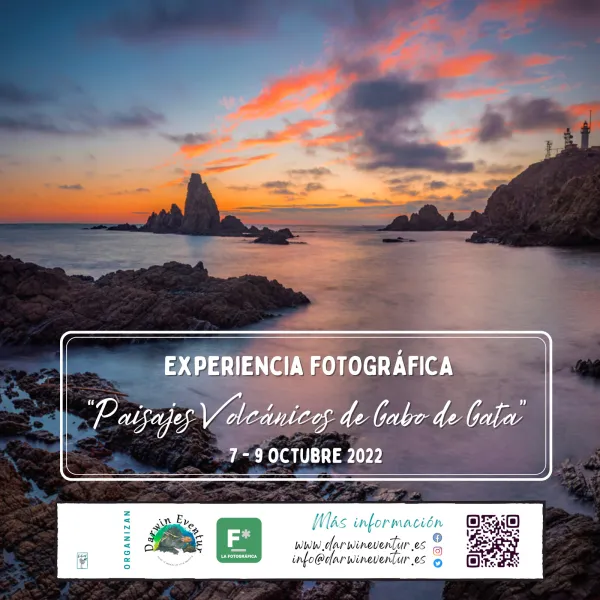 Experiencia fotográfica: "Paisajes Volcánicos de Cabo de Gata"