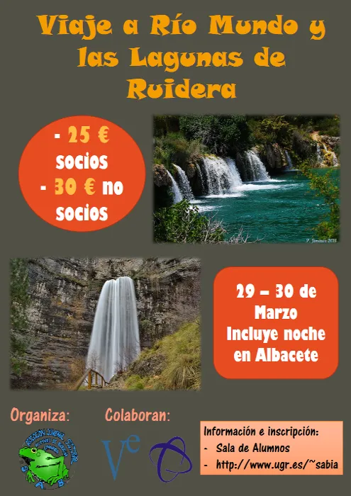 Visita al Río Mundo y Lagunas de Ruidera