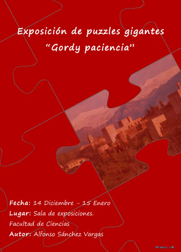 Exposición de puzzles gigantes “Gordy paciencia”