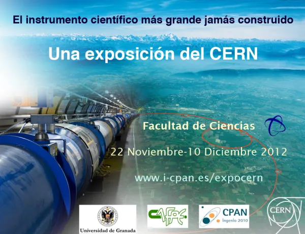 Visitas guiadas para la exposición del CERN