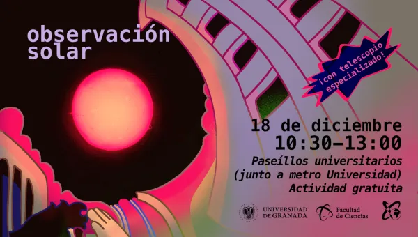 Observación solar del 18 de diciembre de 2025