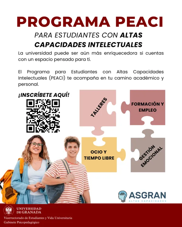 2ª Edición programa PEACI (programa para estudiantes con altas capacidades intelectuales)