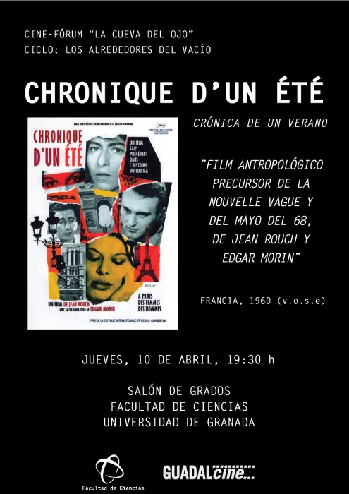 Proyección de la película Chronique d´un été