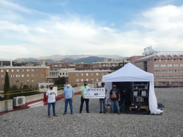HENSA realiza medidas en Granada para la caracterización de los neutrones producidos por rayos cósmicos durante el mínimo de actividad solar