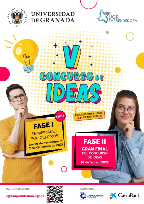 V edición del Concurso de Ideas de la Universidad de Granada