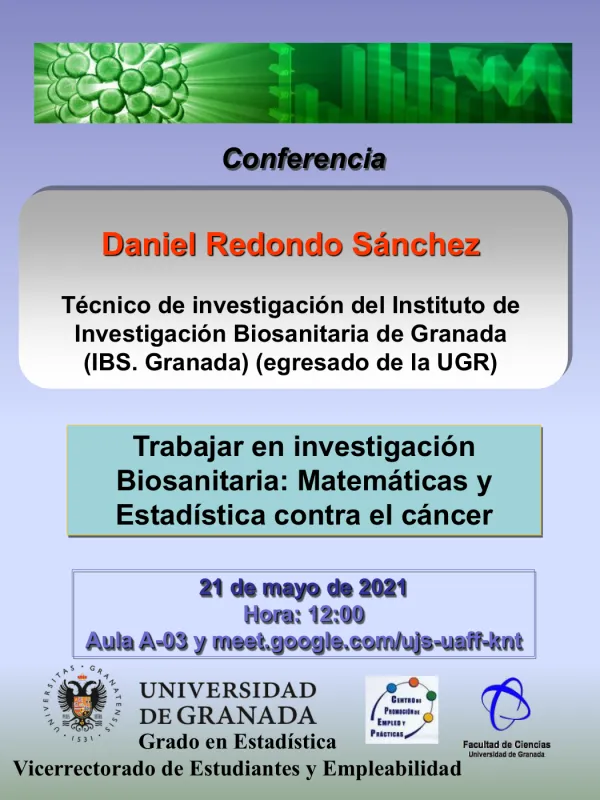 Trabajar en investigación biosanitaria: Matemáticas y Estadística contra el cáncer.