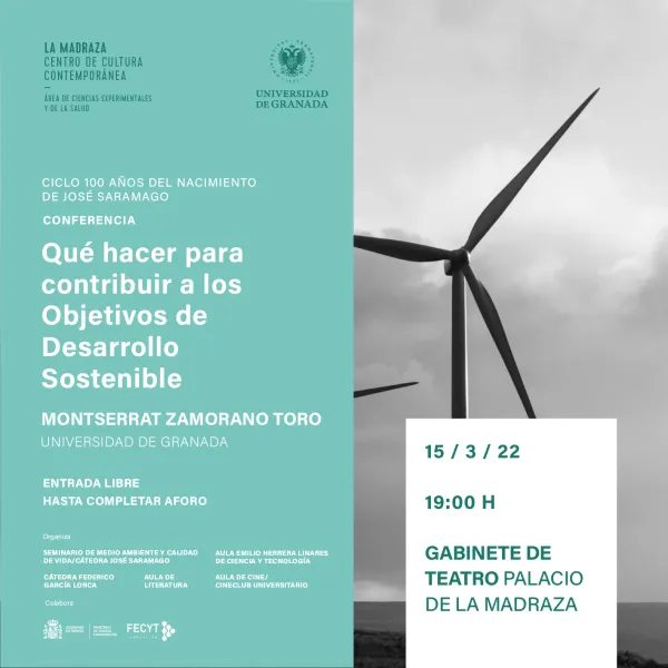 Conferencia: Qué hacer para contribuir a los Objetivos de Desarrollo Sostenible