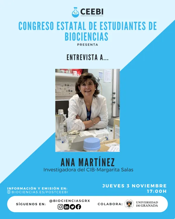 Entrevista Post-CEEBI a Ana Martínez