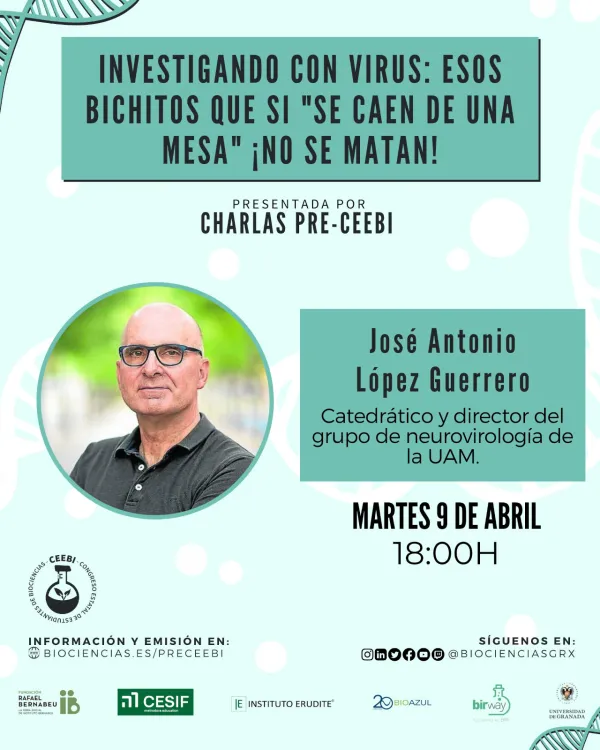 Investigando con virus: esos bichitos que si "se caen de una mesa" ¡no se matan!