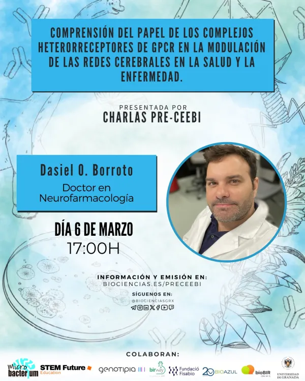 Comprensión del papel de los complejos heterorreceptores de GPCR en la modulación de las redes cerebrales en la salud y la enfermedad.