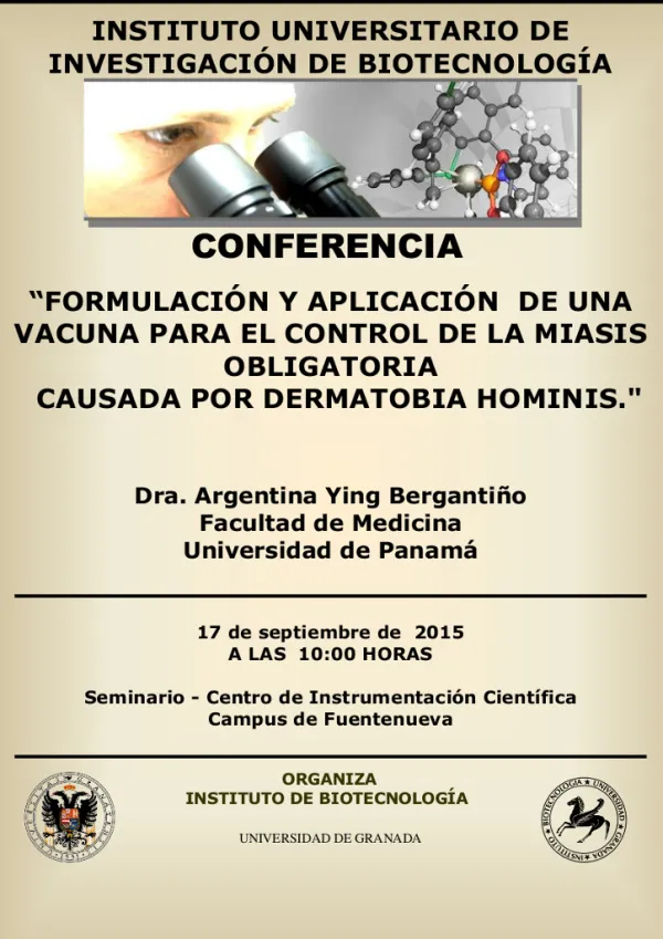 Formulación y Aplicación de una Vacuna para el Control de la Miasis Obligatoria Causada por Dermatobia Hominis