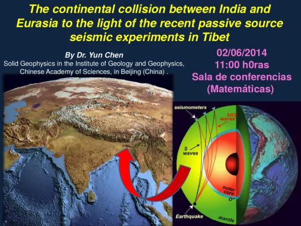 The continental collision between India and Eurasia to the light of the recent passive source seismic experiments in Tibet