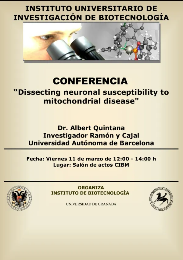 Dissecting neuronal susceptibility to mitochondrial disease