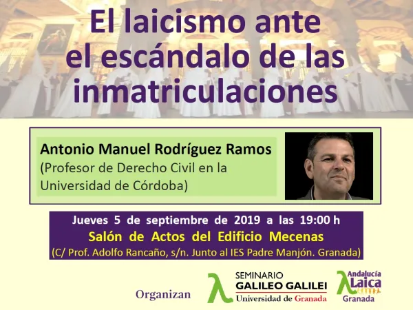 El laicismo ante el escándalo de las inmatriculaciones