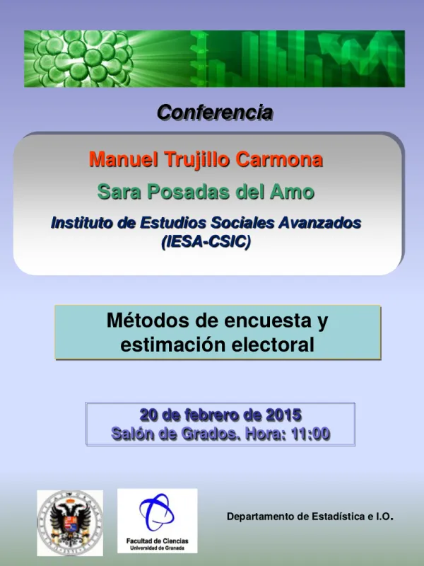 Métodos de encuesta y estimación electoral