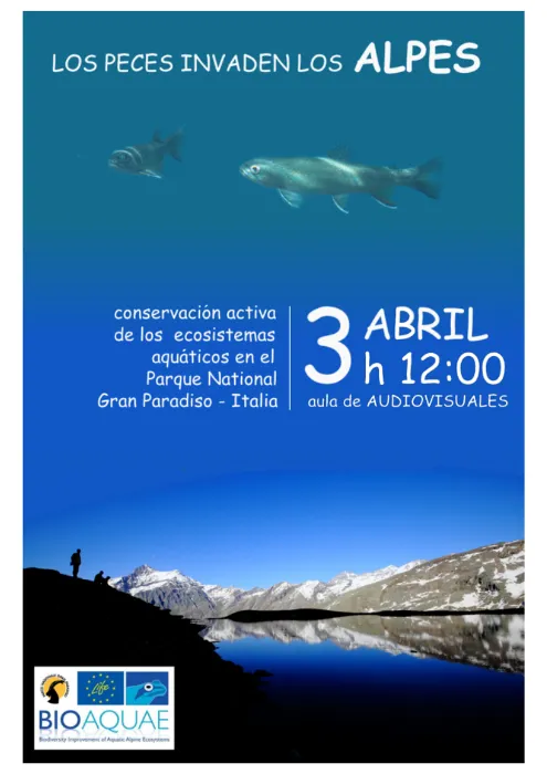 Los peces invaden los Alpes: Conservación activa de los ecosistemas acuáticos en el Parque Nacional Gran Paradiso, Italia