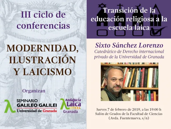 Transición de la educación religiosa a la escuela laica