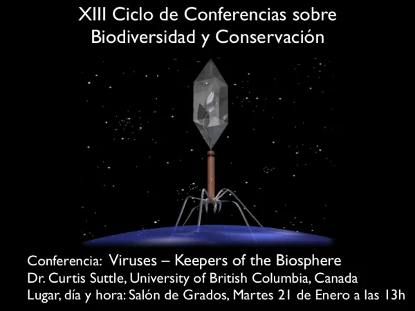Viruses - Keepers of the biosphere
