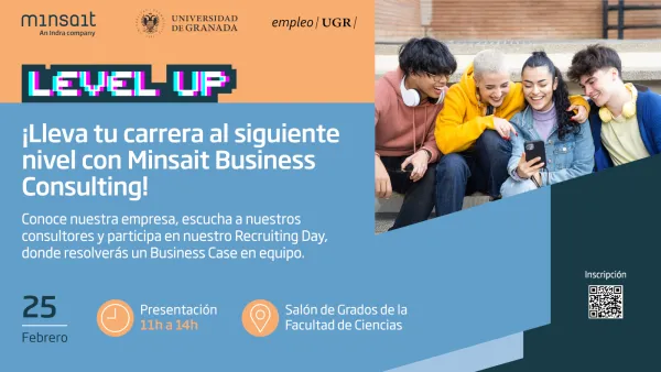 Recruiting day de la multinacional Minsait Bussiness Consulting