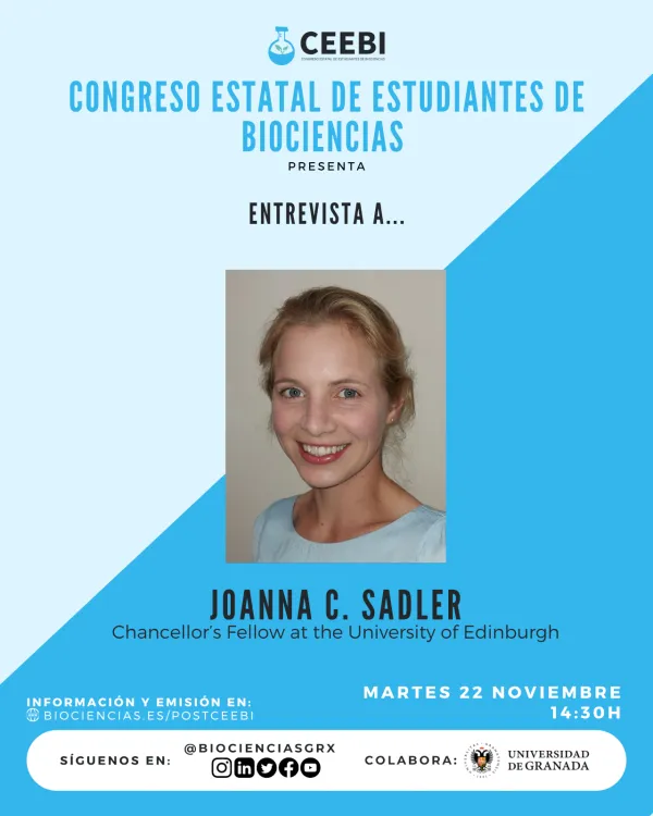 Entrevista Post-CEEBI a Joanna Sadler