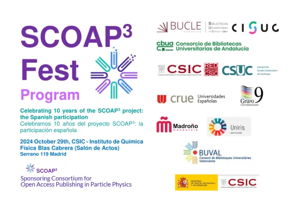 Jornada SCOAP3 - Madrid