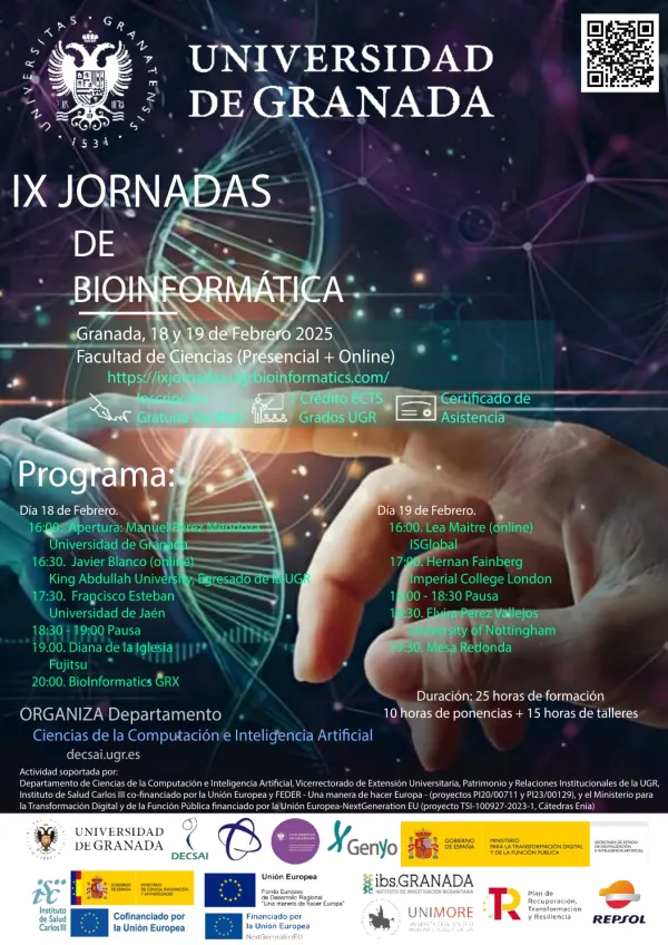 IX Jornadas de Bio-Informática, Universidad de Granada
