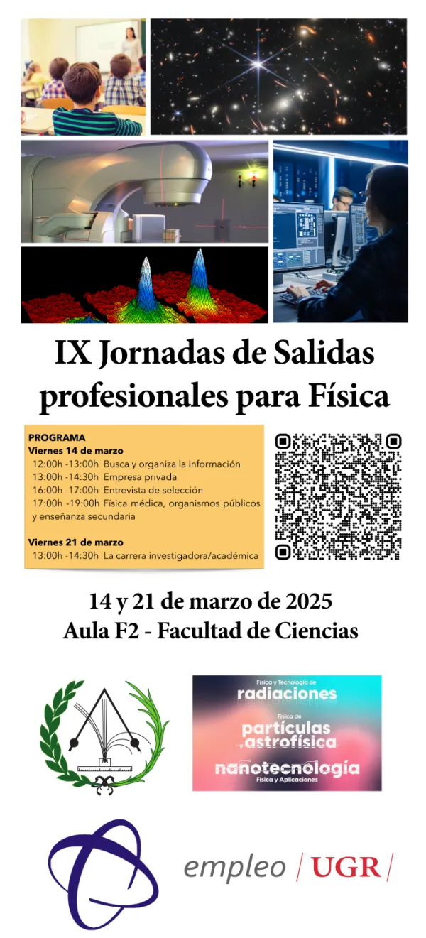 IX Jornadas de Salidas profesionales para Física