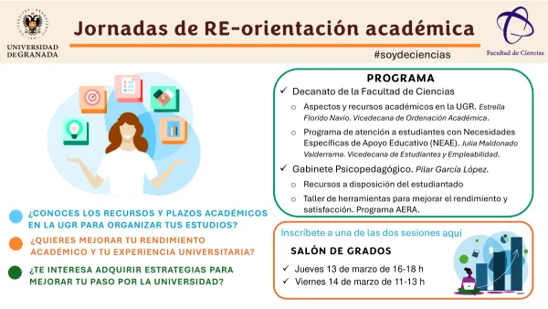Jornadas de RE-Orientación académica #soydeciencias