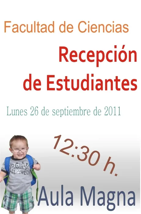 Jornadas de recepción de estudiantes