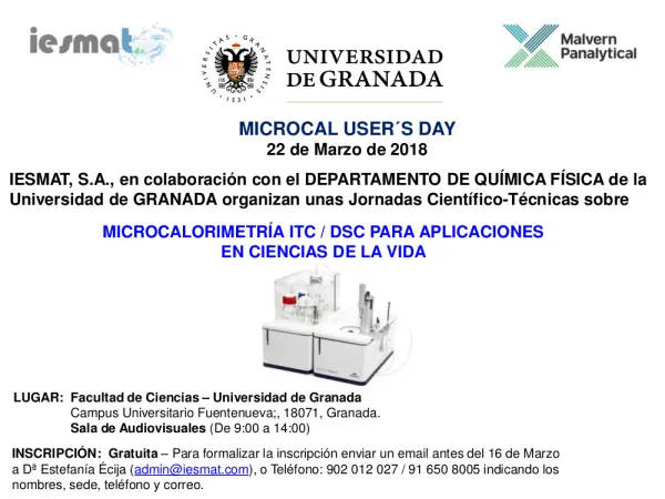 Microcal User's Day