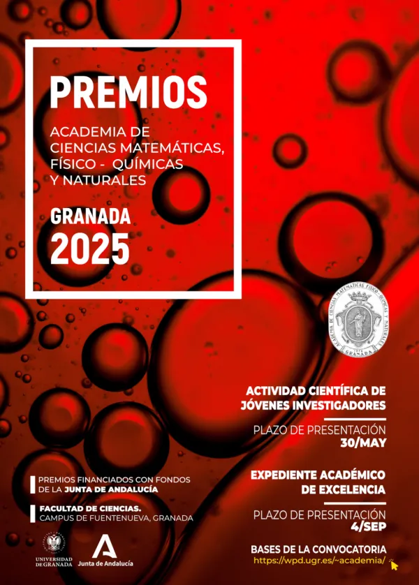 Convocatoria del Premio a la actividad científica de jóvenes investigadores (Edición 2025)